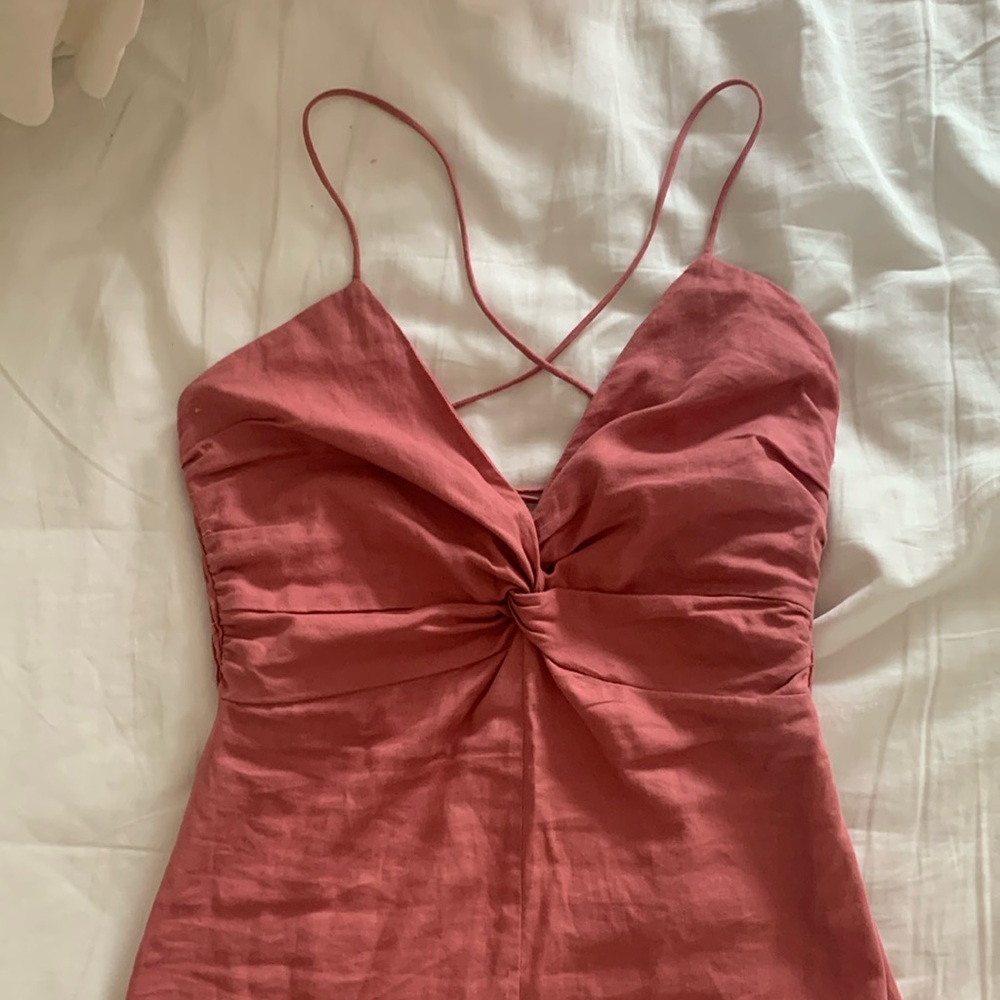Zara Pink Chalk Dress Size S